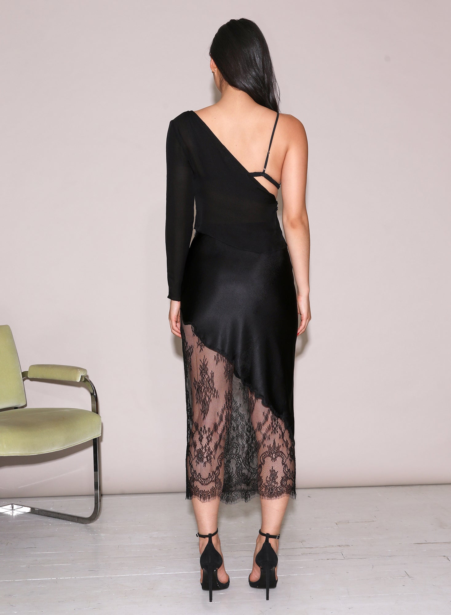 Georgette Triangle Top- fleur du mal