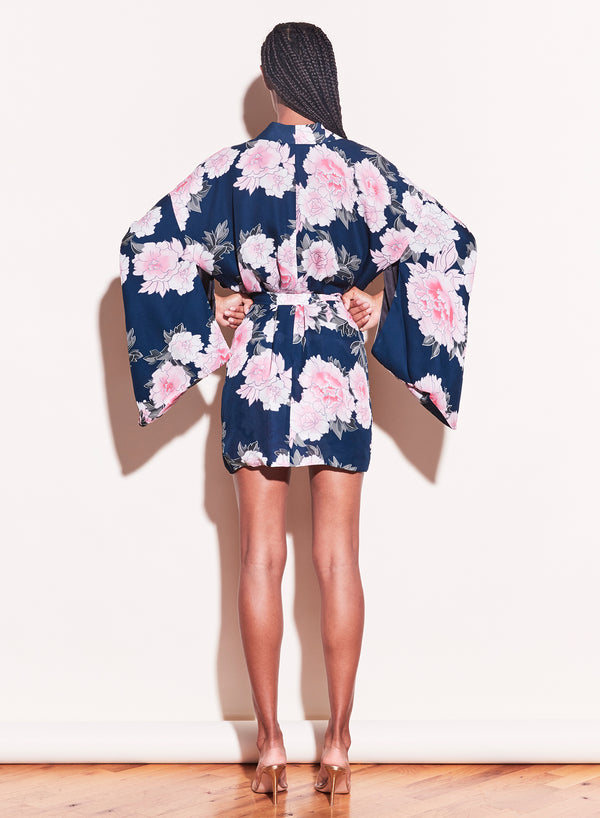 Haori Kimono-teal | Fleur du Mal
