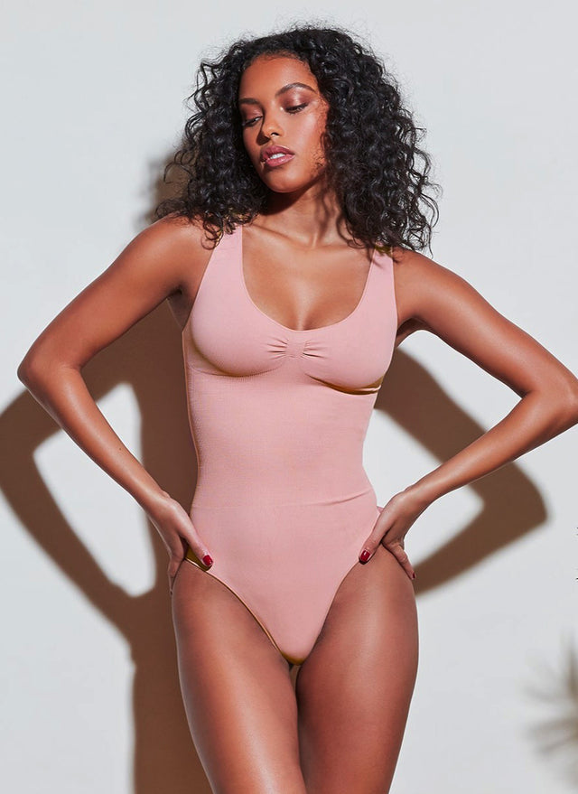 Rose pink - Le Body Control Bodysuit | Fleur du Mal