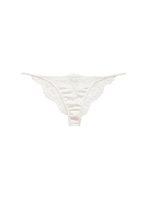 Ivory - Daphne Lace Cheeky | Fleur du Mal