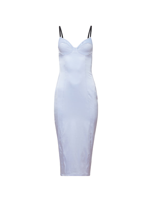 Ice queen - Bebe Midi Slip Dress | Fleur du Mal