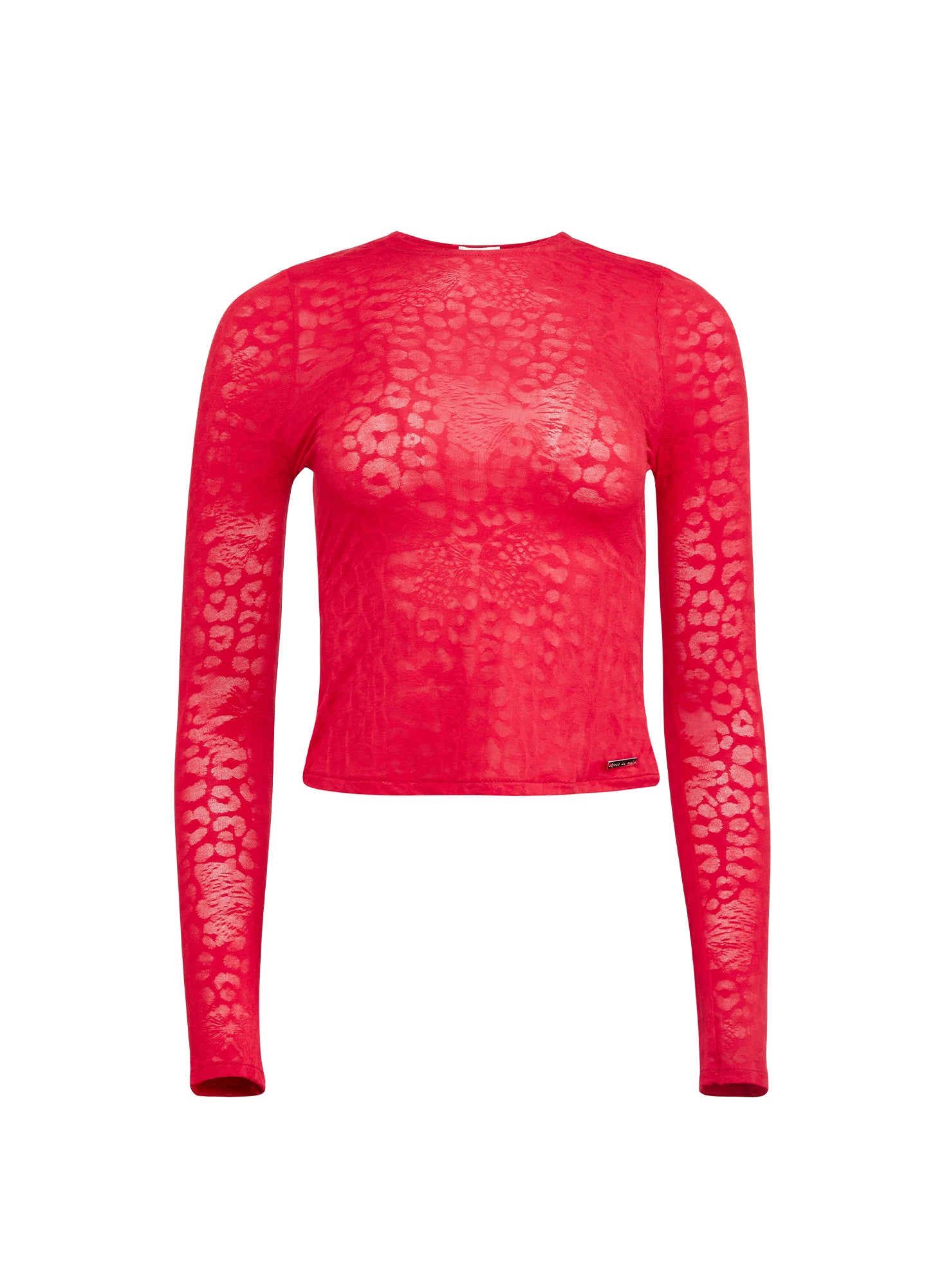 Butter Long Sleeve Tee red