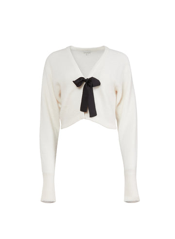 Ivory - Cashmere Cardigan | Fleur du Mal