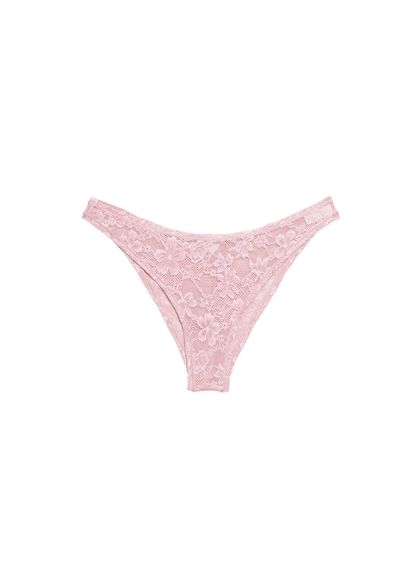 Ballet pink - Le Stretch Lace Cheeky | Fleur du Mal