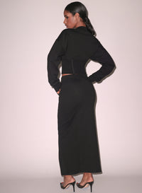 Unzip Me Maxi Skirt