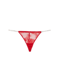 Rouge Thong Heart Gift Box-fleur du mal