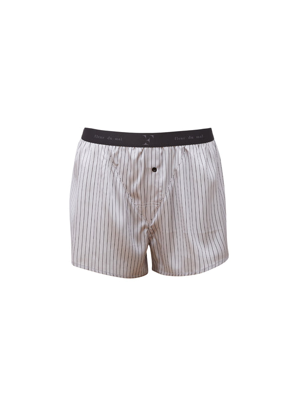 Ash pinstripe - Unisex Boxer Short | Fleur du Mal