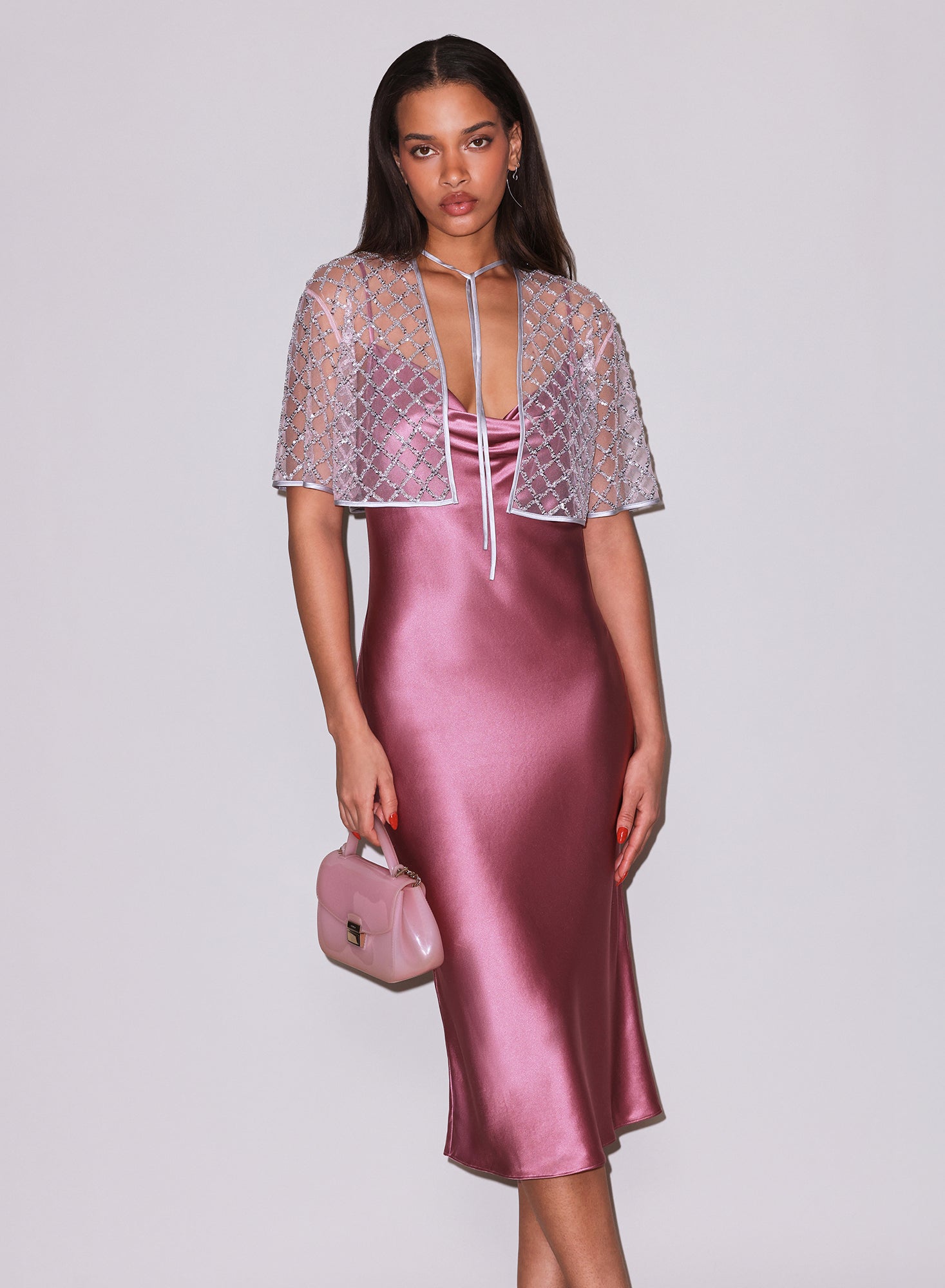Cowl Neck Slip Dress- fleur du mal