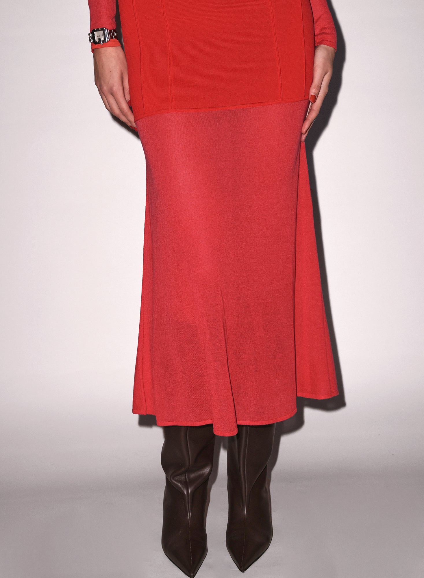 Kate Maxi Dress in red 