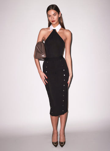 Black - Hannah Bodysuit | Fleur du Mal