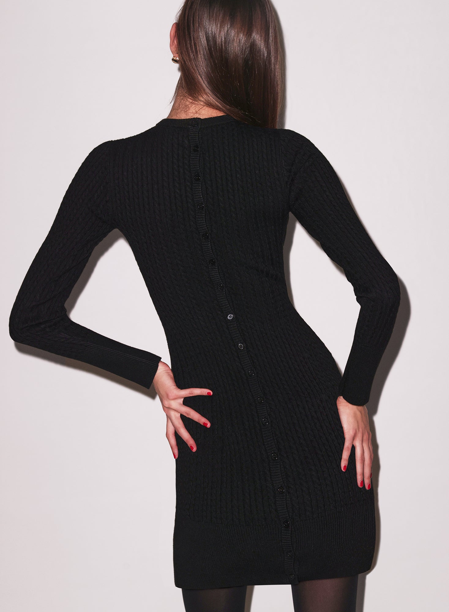 Quinn Mini Dress in Black