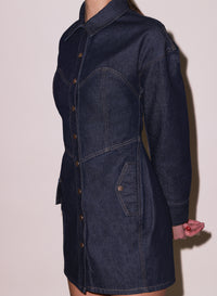 Denim Shirt Dress