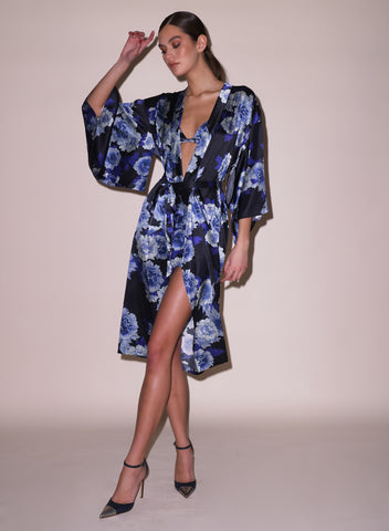 Unisex Silk Kimono