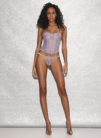Whitney Embroidery Corset Top