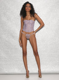 Whitney Embroidery Corset Top