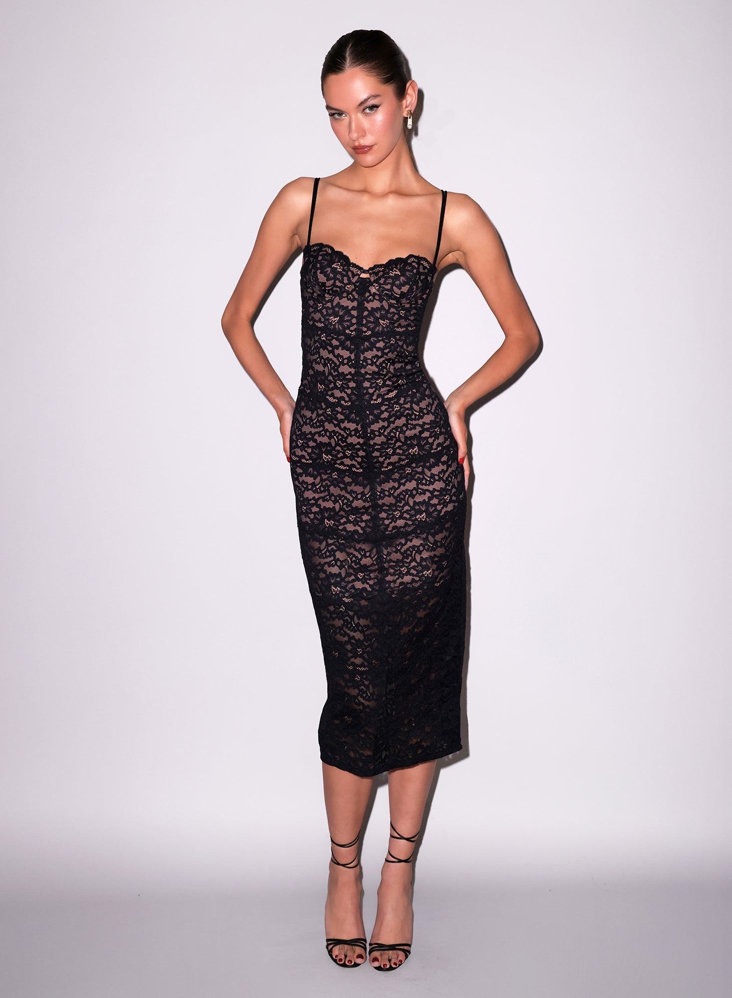 Fleur du Mal Charlotte Lace Dress