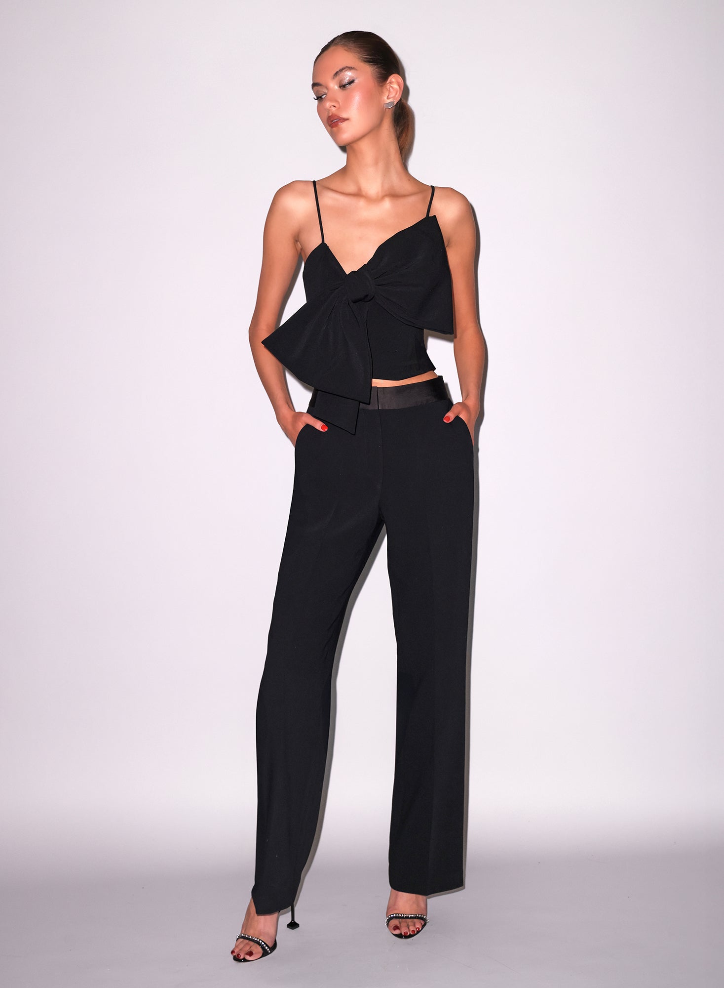 Blair Bow Top-flat
