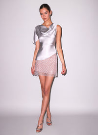 Embellished Skirt -Fleur du Mal-flat