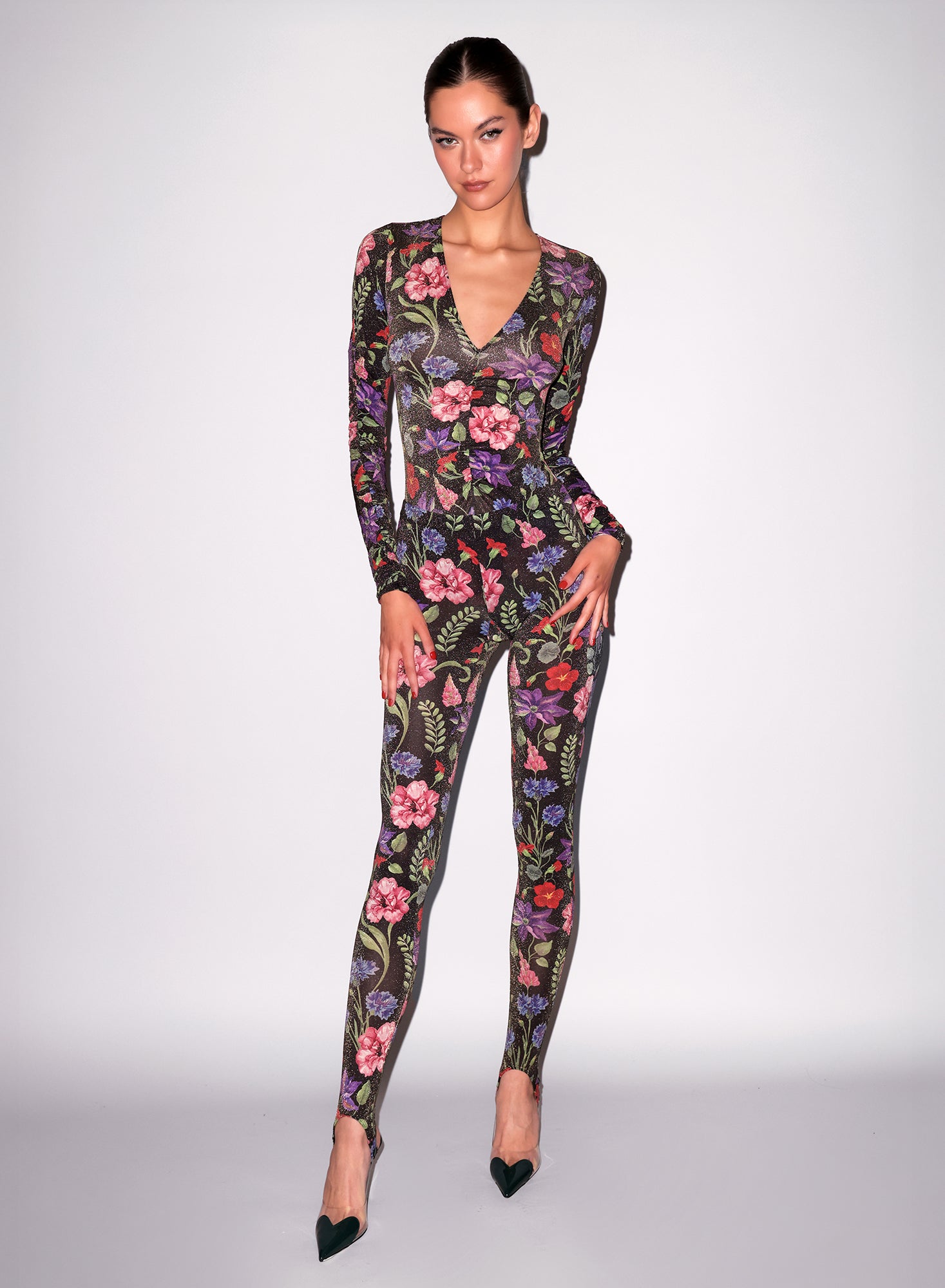 Wildfleur Plunge Bodysuit