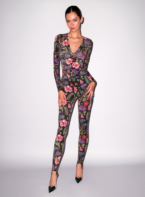 Wildflower print - Wildfleur Stirrup Legging | Fleur du Mal