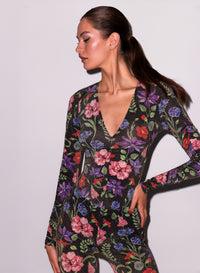Wildfleur Plunge Bodysuit