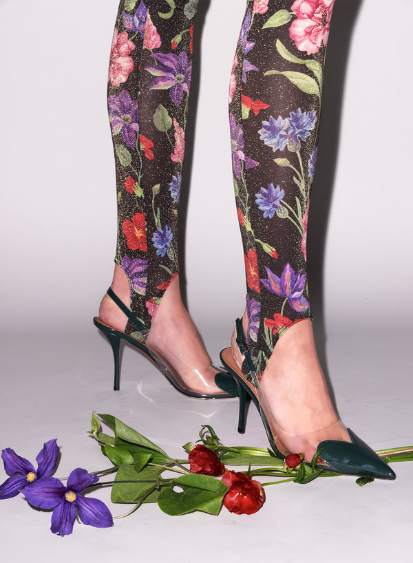 Wildflower print - Wildfleur Stirrup Legging | Fleur du Mal