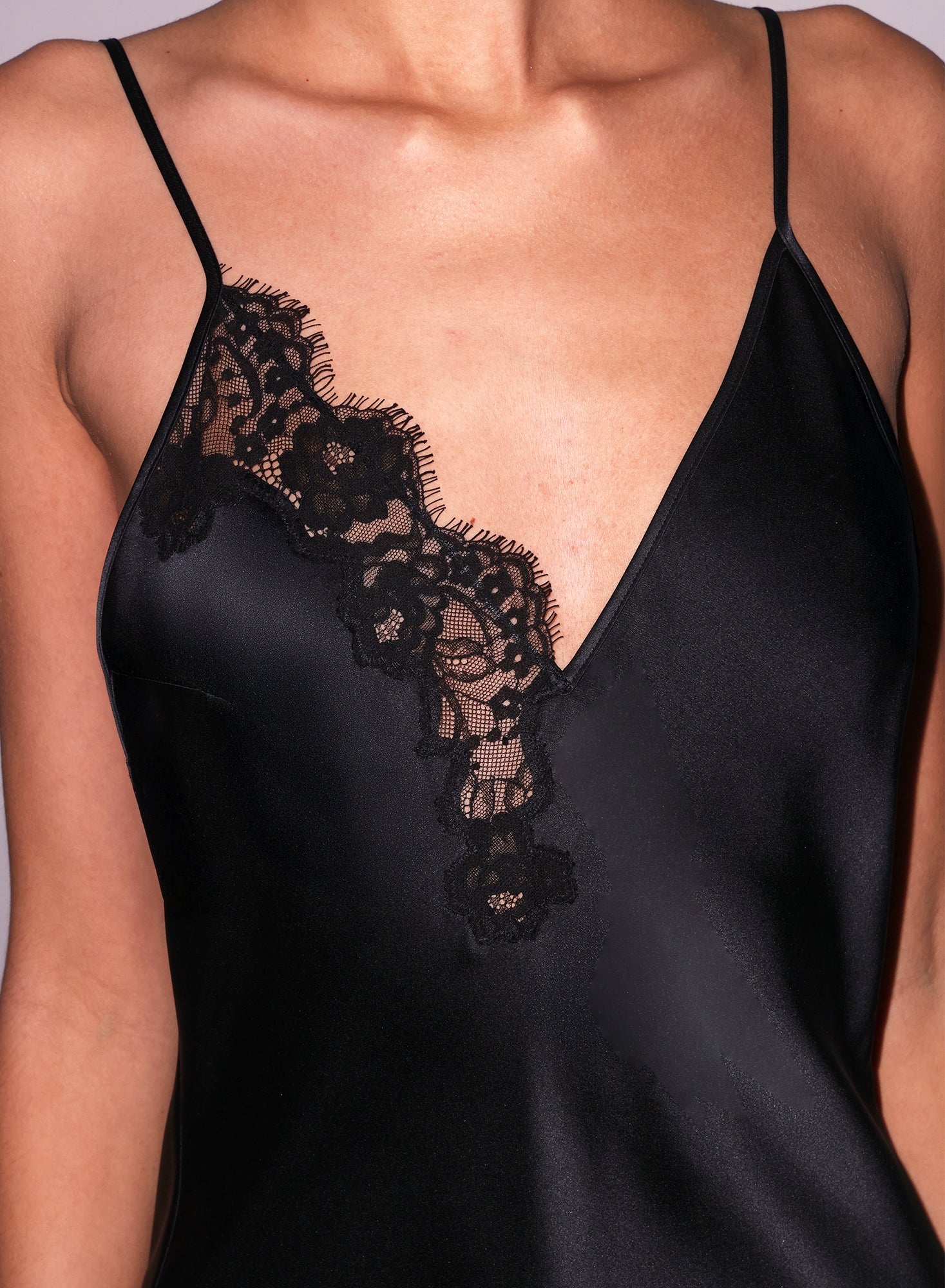 Juliet Lace Mini Slip- black- Fleur du Mal