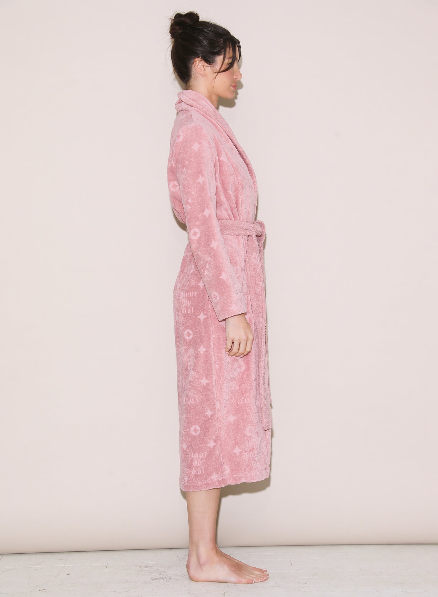 Terrycloth Wrap Robe | Fleur du Mal