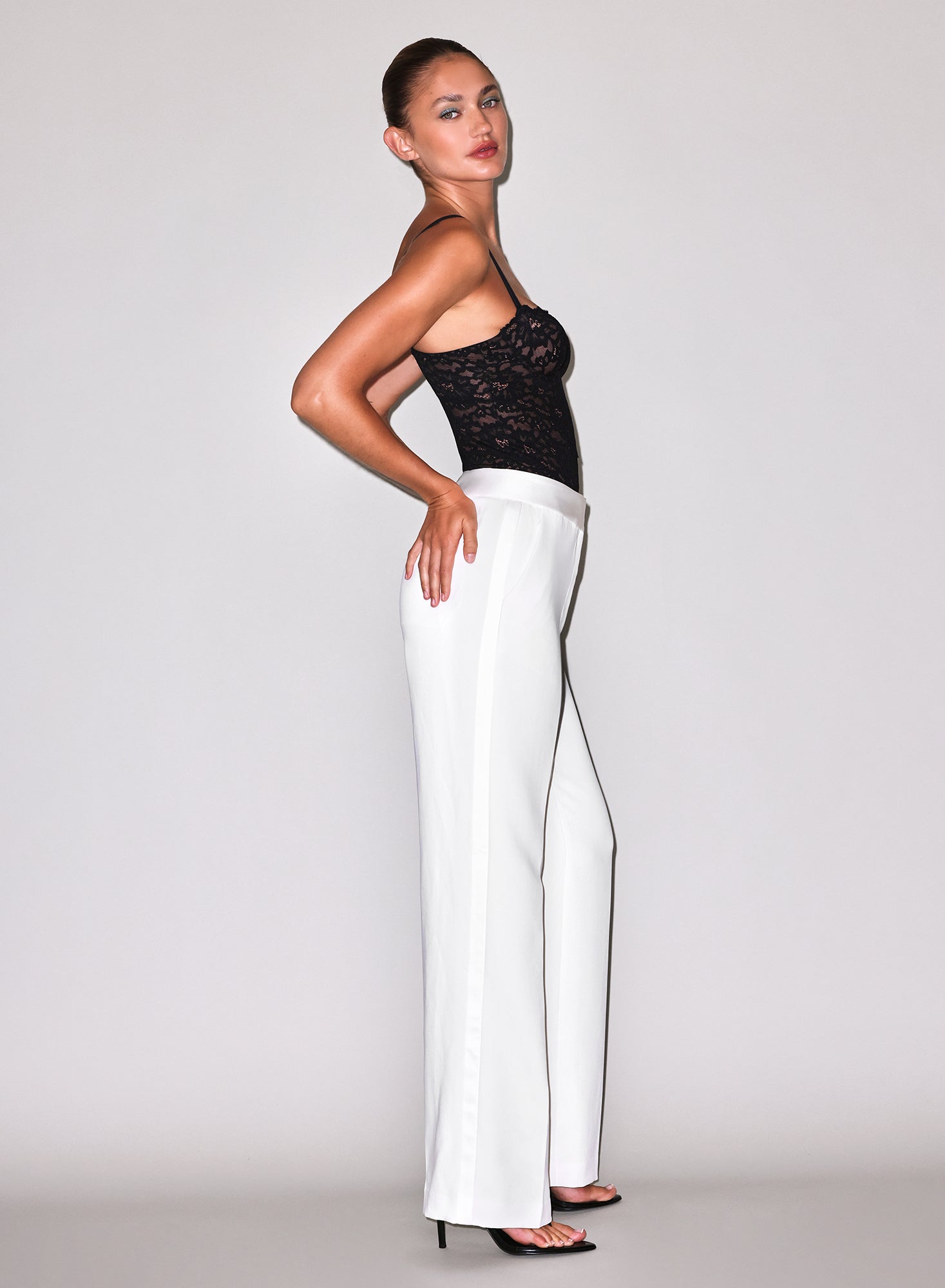 Tuxedo Pant-ivory-fleur du mal