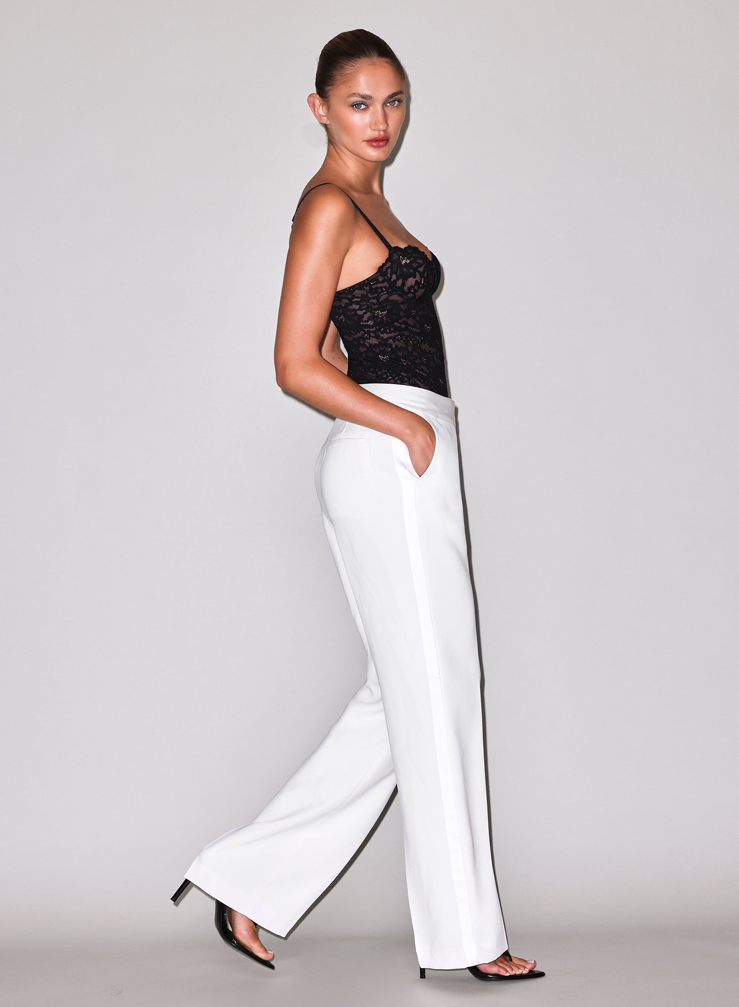Tuxedo Pant-ivory-fleur du mal
