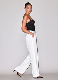 Tuxedo Pant-ivory-fleur du mal