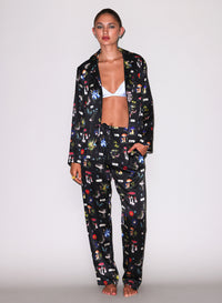 Magical Mushroom PJ Top- fleur du mal