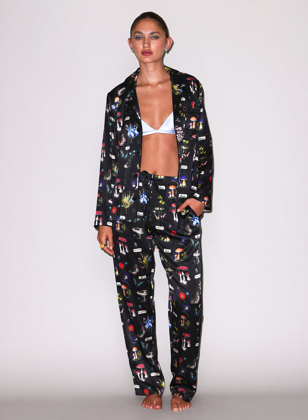 Mushroom print - Magical Mushroom PJ Top | Fleur du Mal
