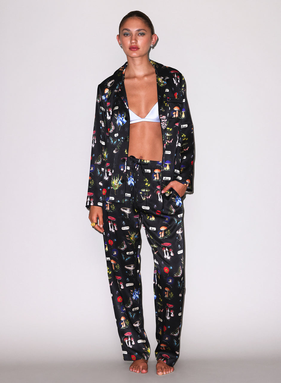 Mushroom print - Magical Mushroom PJ Top | Fleur du Mal