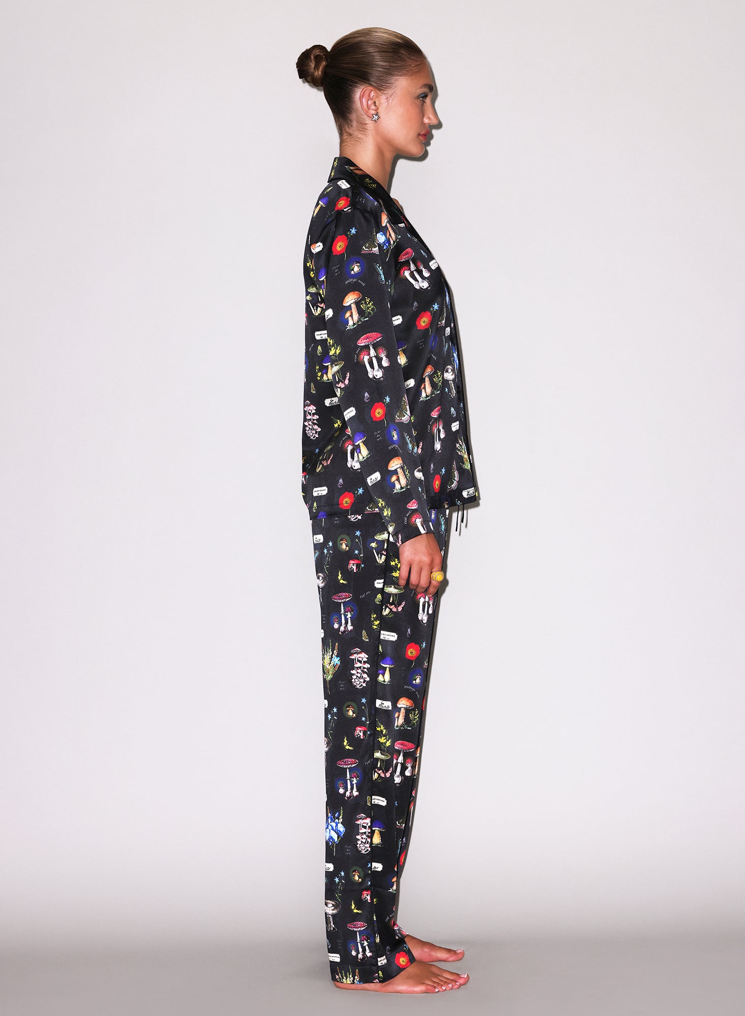 Magical Mushroom PJ Top- fleur du mal