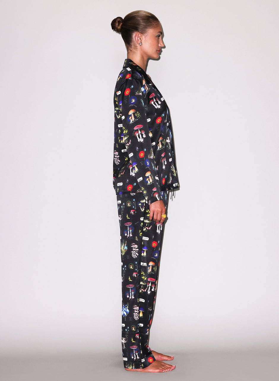 Mushroom print - Magical Mushroom PJ Top | Fleur du Mal