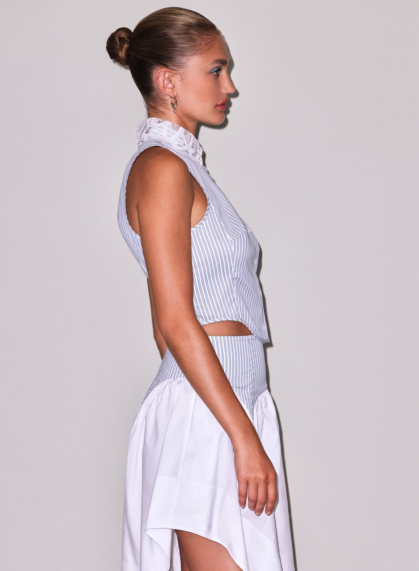 Poplin Bib Top-fleur du mal