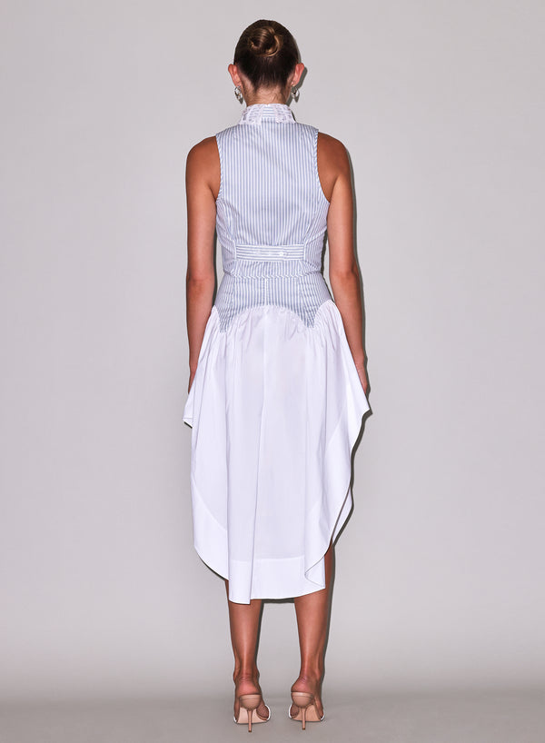East hampton stripe - Poplin Bib Top | Fleur du Mal