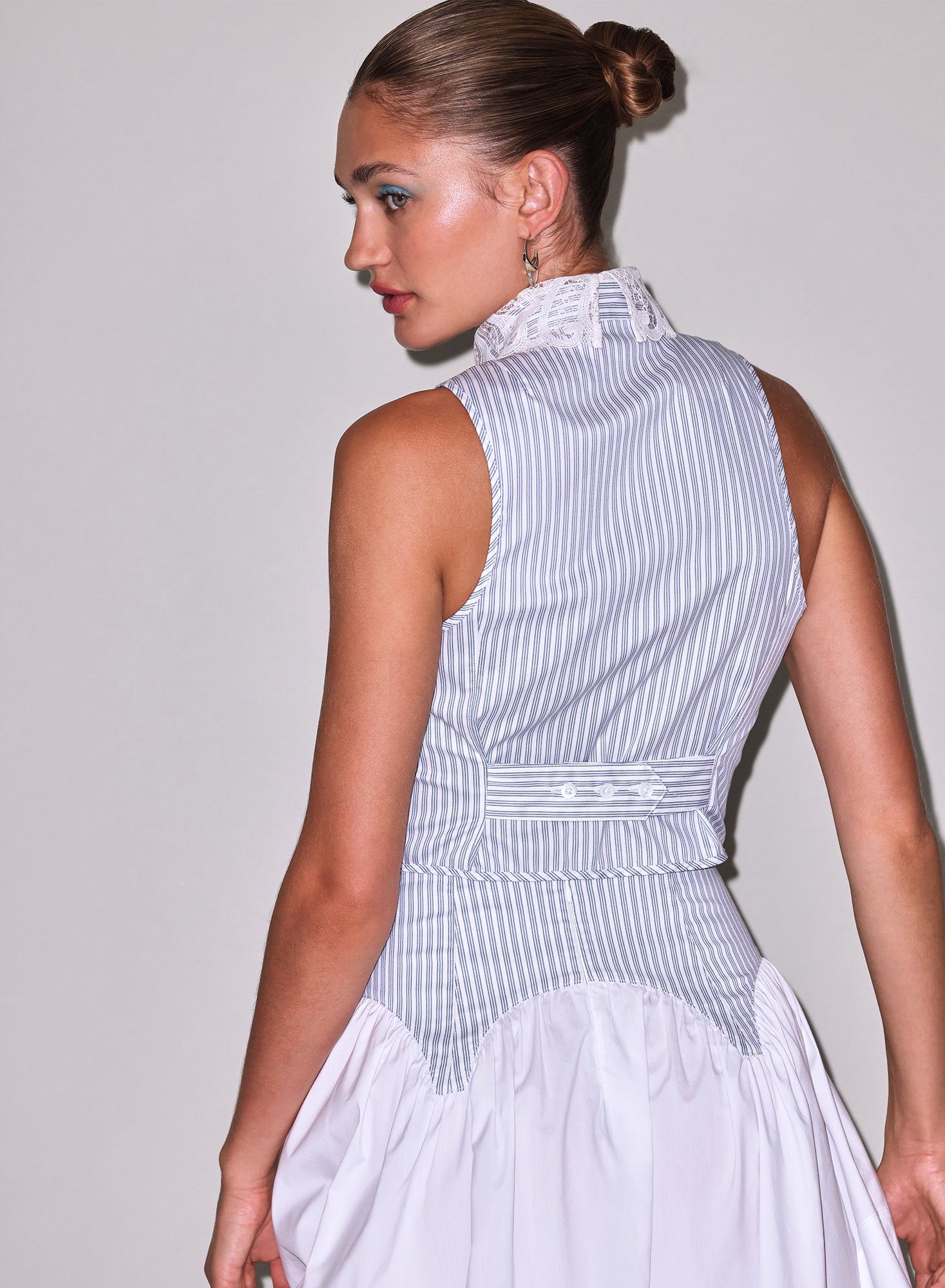 Poplin Bib Top
