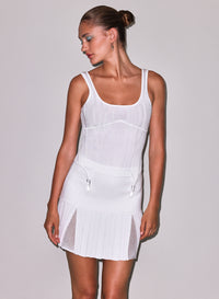Rib Garter Top-ivory-fleur du mal