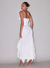 Eva Skirt-white- fleur du mal- flat