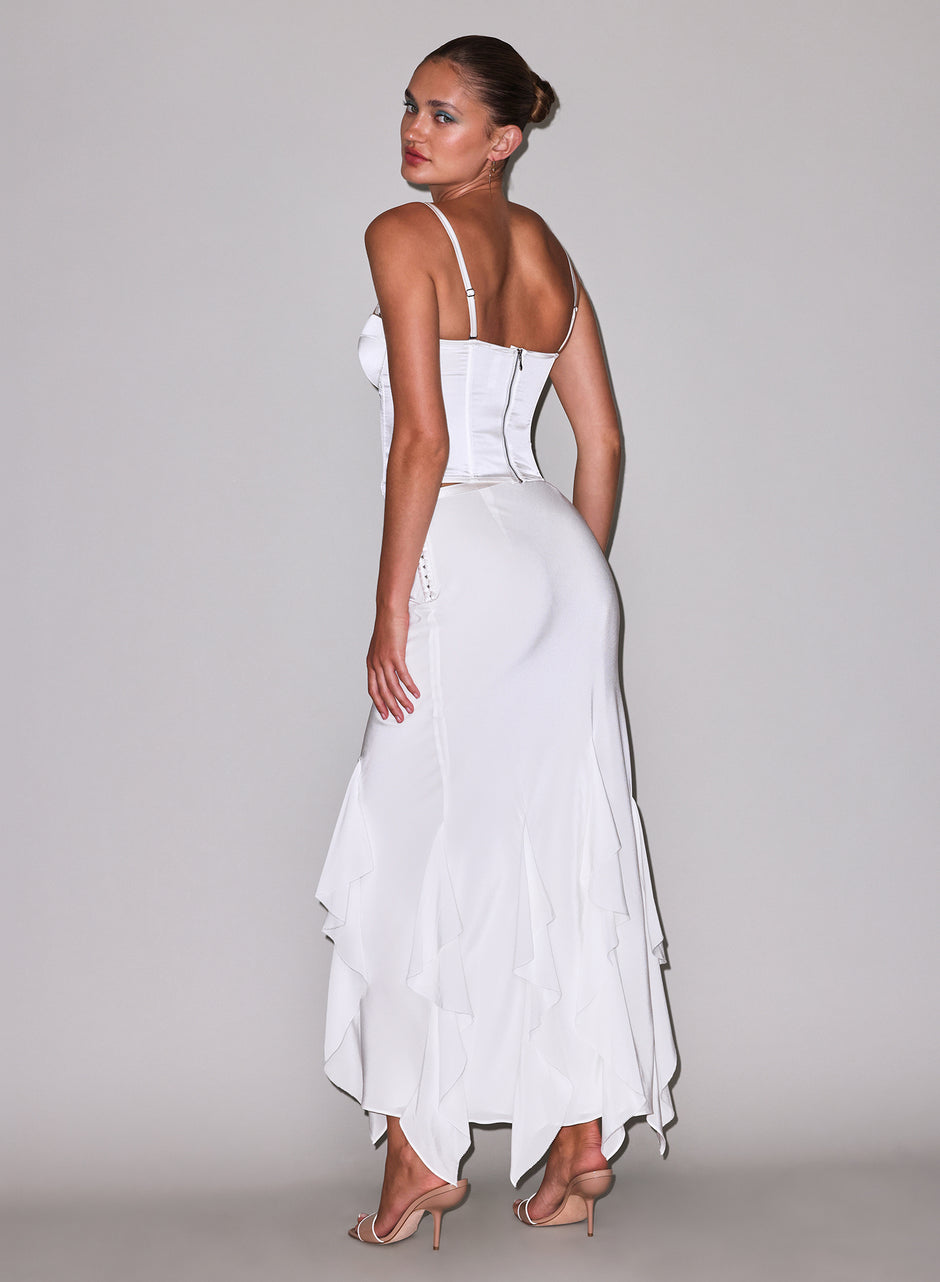 Ivory - Eva Skirt | Fleur du Mal