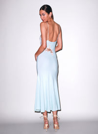 Juliet Lace Maxi Dress- Frosted Mint- Fleur du Mal