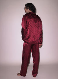 Men's Silk Jacquard PJ Top