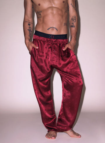 Silk Jacquard PJ Pant