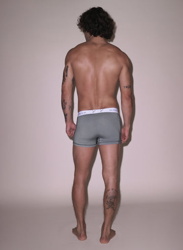 Heather grey - Men's Boxer Brief | Fleur du Mal