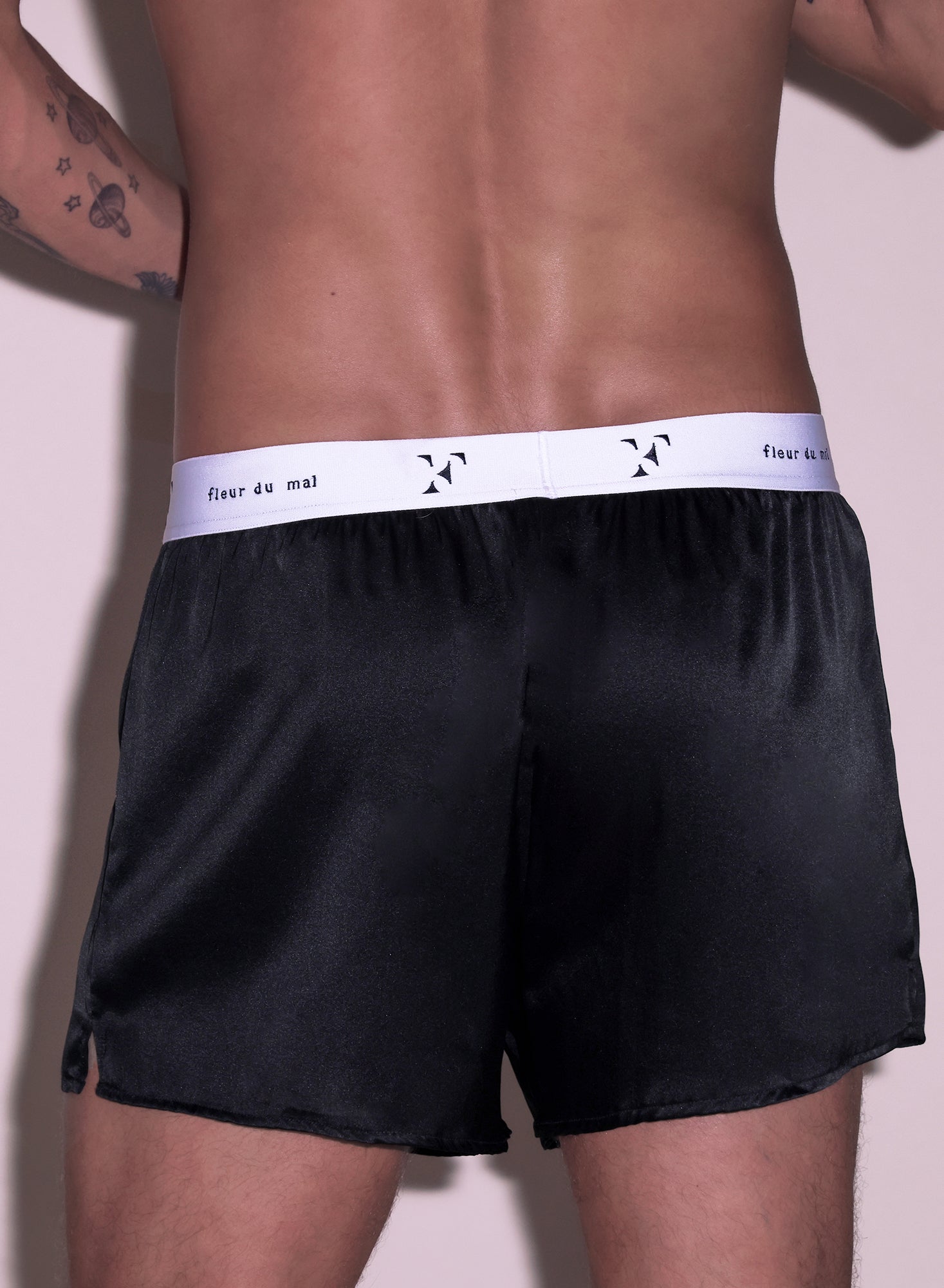 Unisex Boxer Short- black- Fleur du Mal