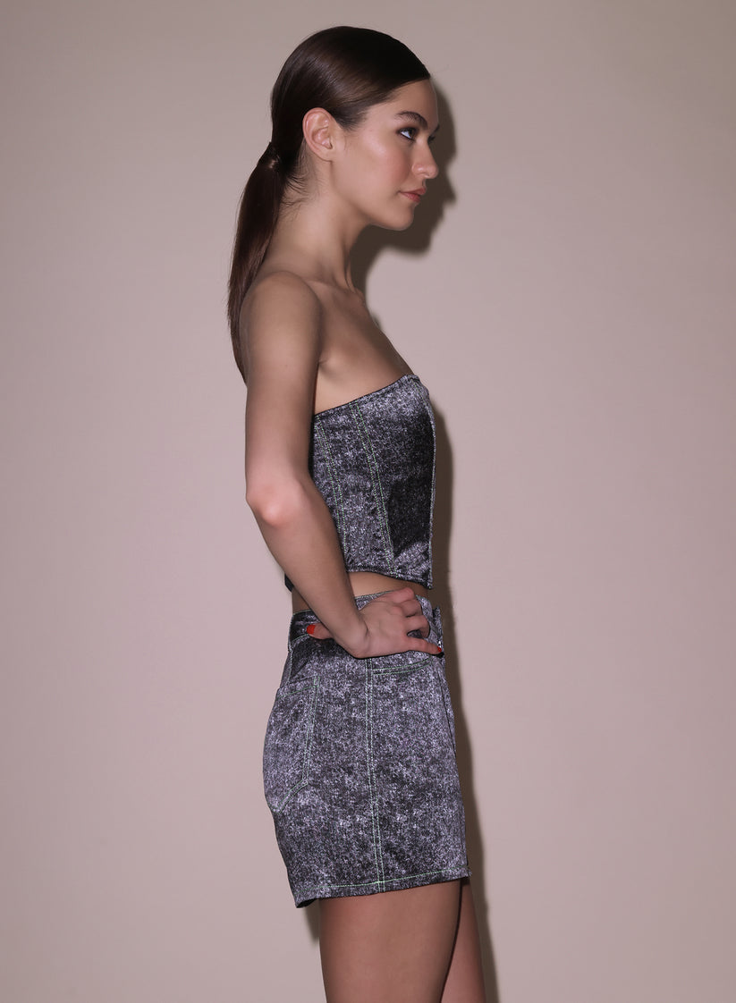 Silk Corset Top Blush main image 0