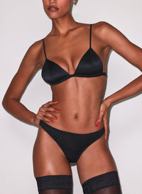 Molded Luxe Triangle Bra