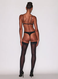 Opaque Stay Up Stocking